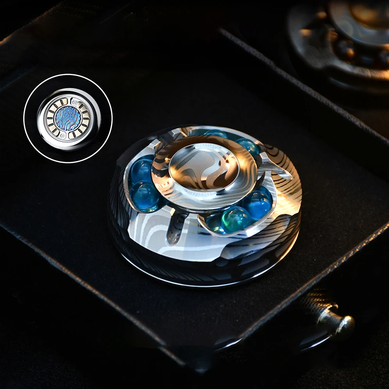 METILIS Thousance Falcon Lite フィジェットスピナー EDC メタルフィ