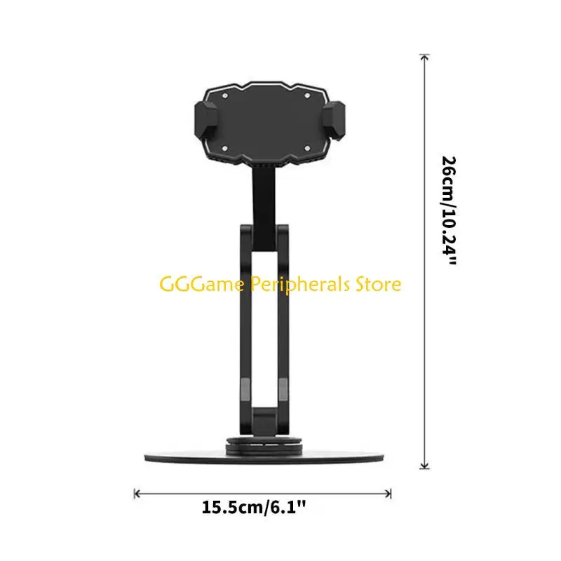 U55B SemiConductor Cooler Stand Rotary Cellphone Holder Foldable Phone Tablet Cradle