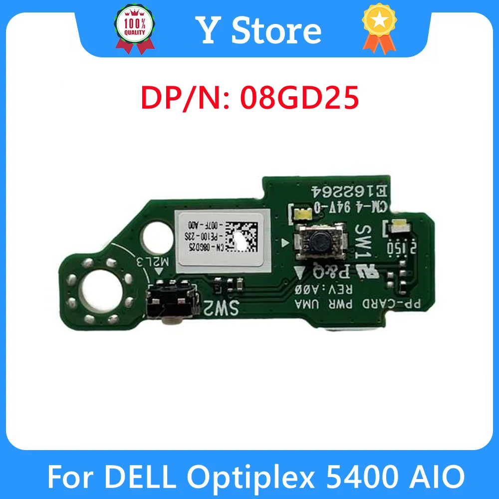 

Y Store CN-08GD25 New Original For DELL Optiplex 5400 Laptop Switch Button Small Board 8GD25 08GD25 Fast Ship