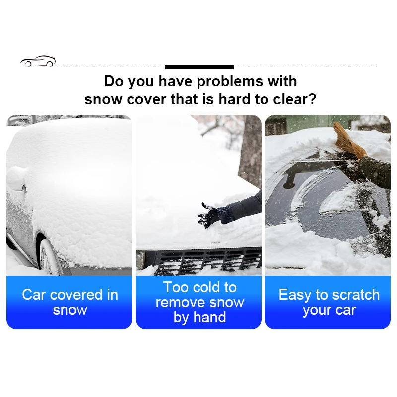 Snow Brush Shovel Removal Brush Car Vehicle Snow Ice Scraper Winter Tool for the car Windshield Cleaning Scraping Tool