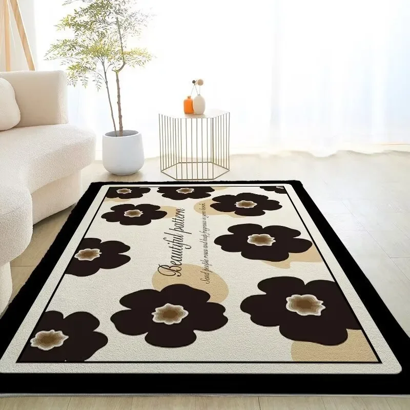 سجادة منطقة الطباعة الهندسية المجردة مع ألوان الباستيل الناعمة سجادة أرضية لغرفة المعيشة وغرفة النوم سجادة بسيطة حديثة للمنزل ديسمبر #1