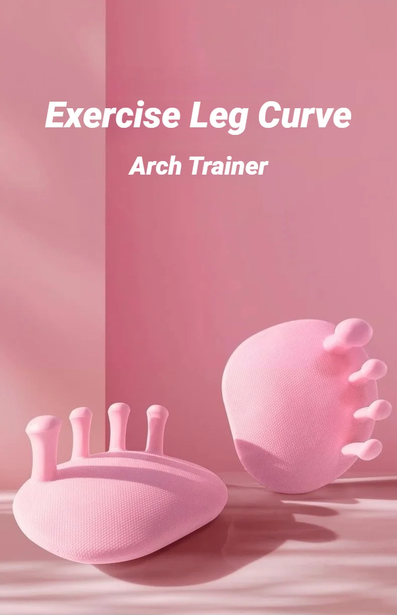 Fußgewölbe-Trainer Rutschfester Beinformungs-Übungsapparat Yoga Muskelentspannungs-Massagehilfe Fitness-Zehen-Trainingsgerät – Detail 8