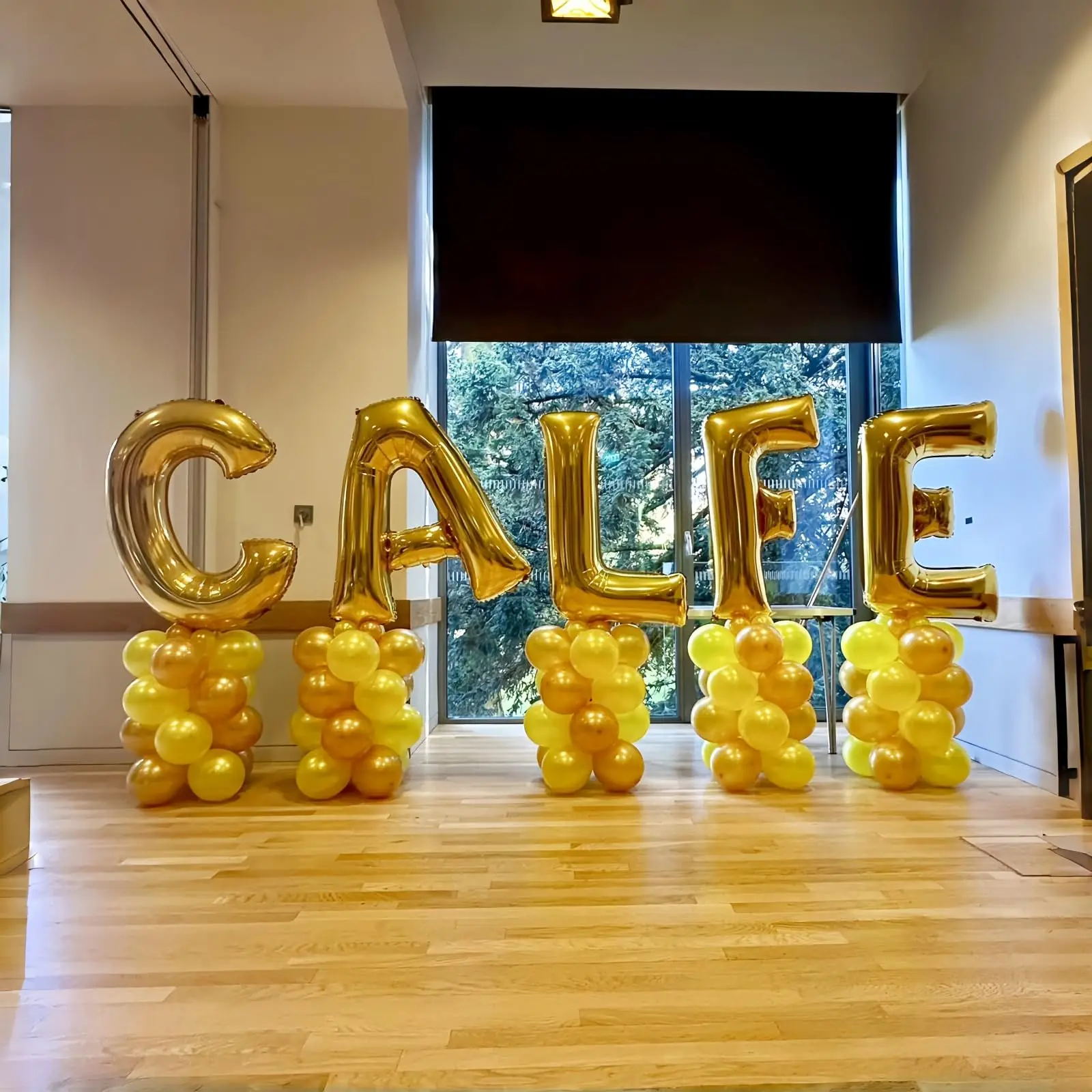 40 Zoll Goldene Große Folien-Helium-Buchstabenballons A-Z für Geburtstag, Jubiläum, Abschlussfeier, Neujahrsparty-Dekoration – Detail 3