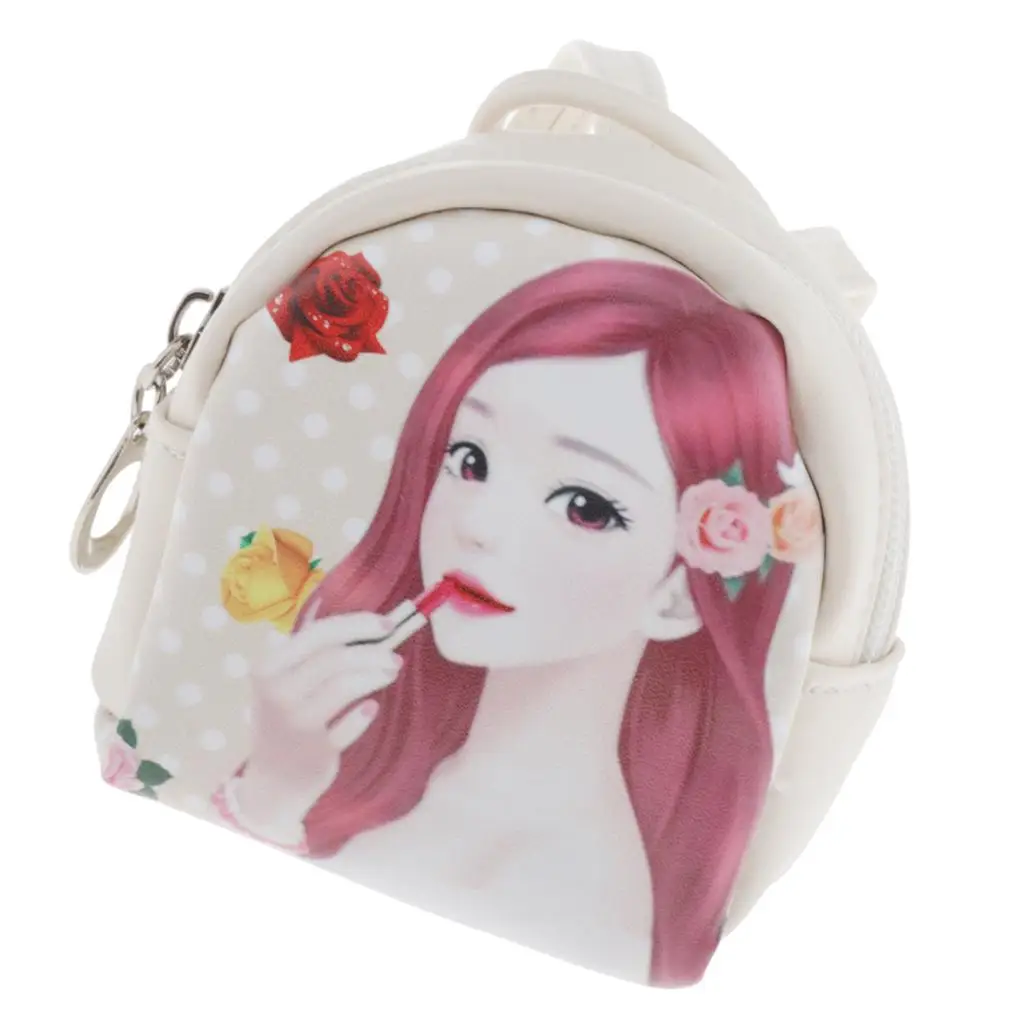1/ Dolls PU Leather Shoulder Bag Backpack, Kids Birthday Gifts