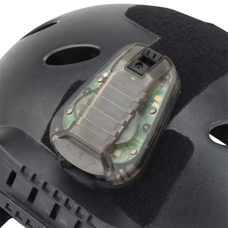 Tactical Headlamp Survival Signal Light Camping Helmet Ladybug Lamp Waterproof Wargame Outdoor Shooting Hunting Sports Equipment