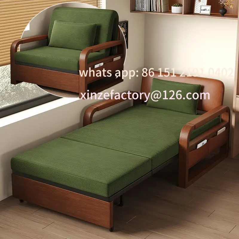 

Customizable sofa bed Chinese folding bed Multifunctional one-piece dual-purpose double living room sofa bed Retractable