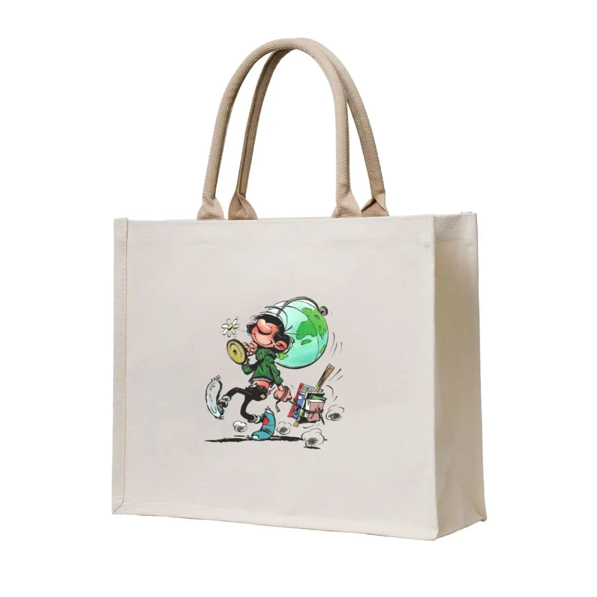 

Gaston lagaffe Tote Bag bag for beach Eco bag tote university