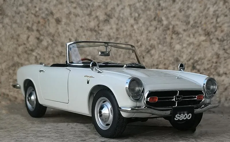 

1/18 New Arrival Special Price Diecast Metal Japanese Classic S800 Out Of Print Car Model Furniture Display Collection Toys