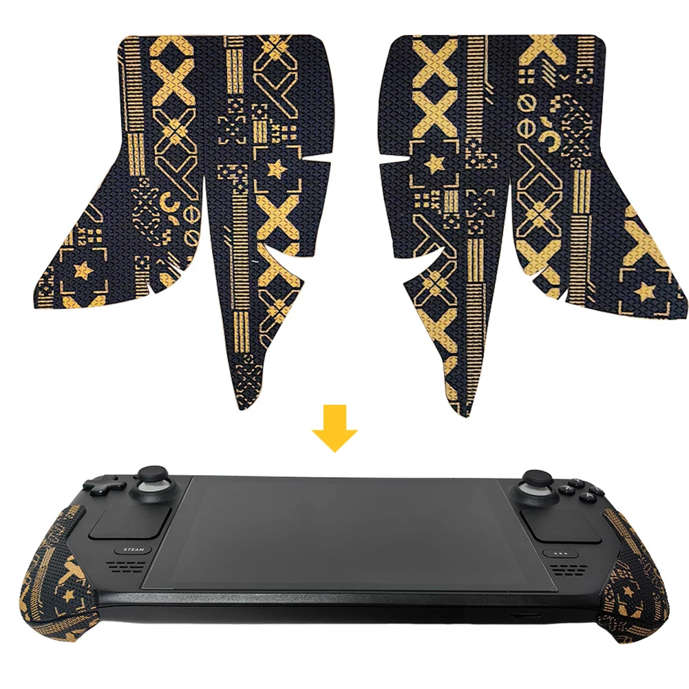 Aesthetic Skin for Steam Deck Console Protective Decal Wrapping Cover Host Grip Anti-sweat Anti-slip Game Accessories for Steam