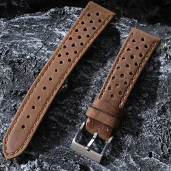 Matte Breathable Watch Band 18mm 20mm 22mm Universal Replacement Strap for Women Men Waterproof Bracelet Solid Buckle Wristband