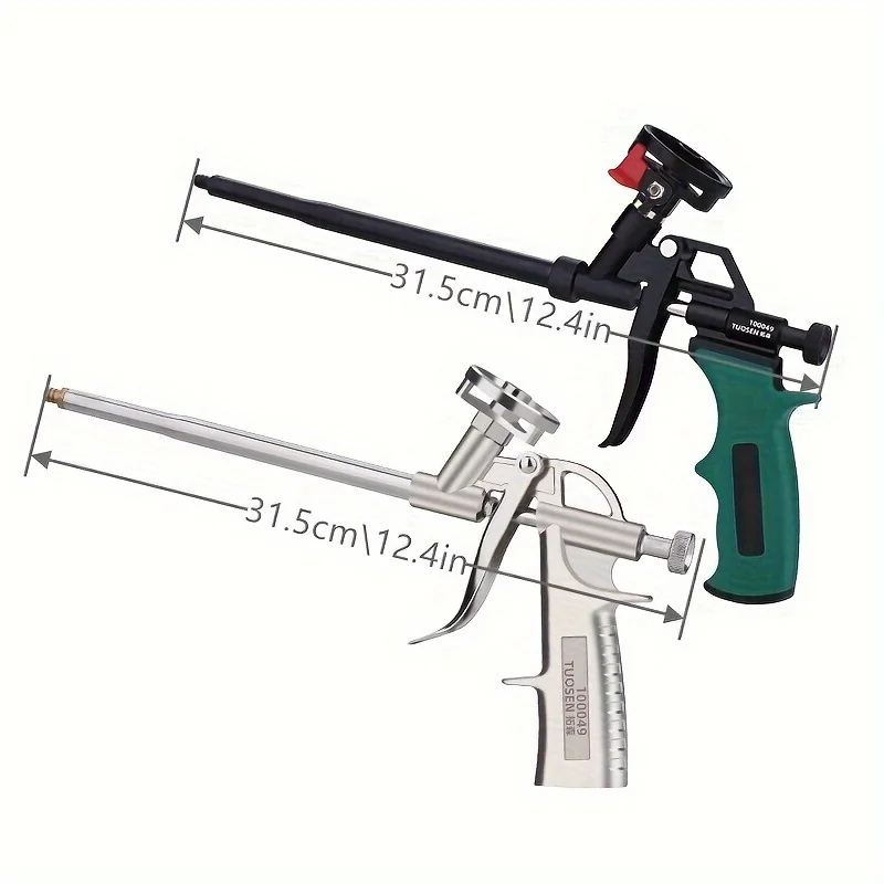 1pc Professional Foam Bottle Caulk Glue Gun: Full Metal Glue Gun Specially For Foam Glue, Easy To Wash, Easy To Foam, Air Condit