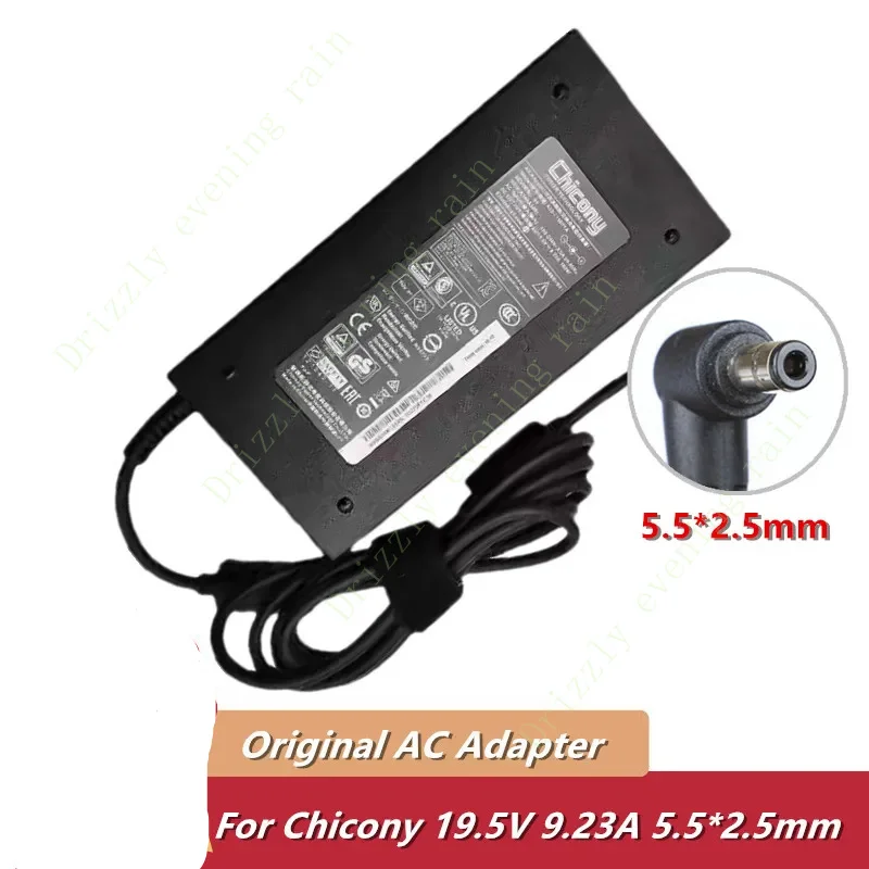 Genuine Chicony A17-180P4A 19.5v 9.23a 180W a180a025p AC adapter charger for MSI gs63vr gp62mvr gs65 Stealth laptop power supply