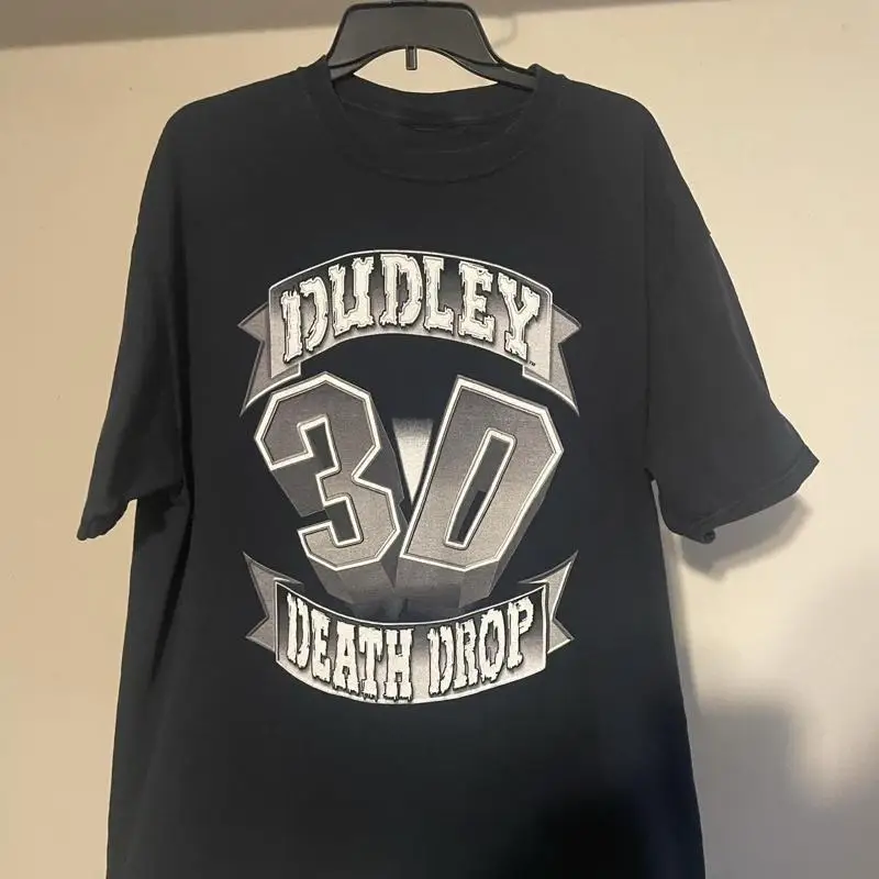 Estilo Vintage Dudley Boyz negro 100 algodón talla S 4Xl camiseta Pp394