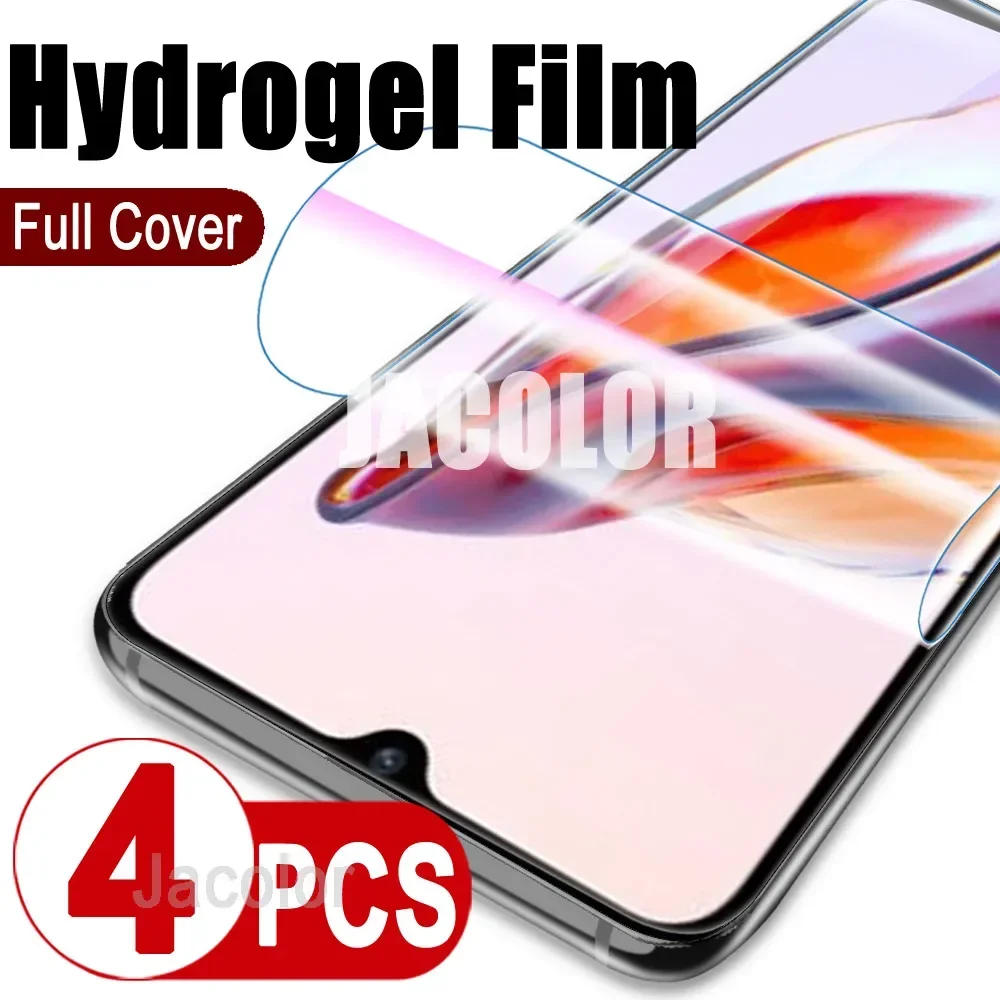 

4pcs Soft Hydrogel Film For Xiaomi Redmi 12C 12 C 10C 10A 11 10 Prime A 2022 Water Gel Screen Protector Radmi Redmi12C Redmi11