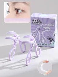 GUOXIAONIU Wide Angle Eyelash Curler Professional Eyelashes Curling Tweezers Clips Lasting Eyes Makeup Beauty Tools