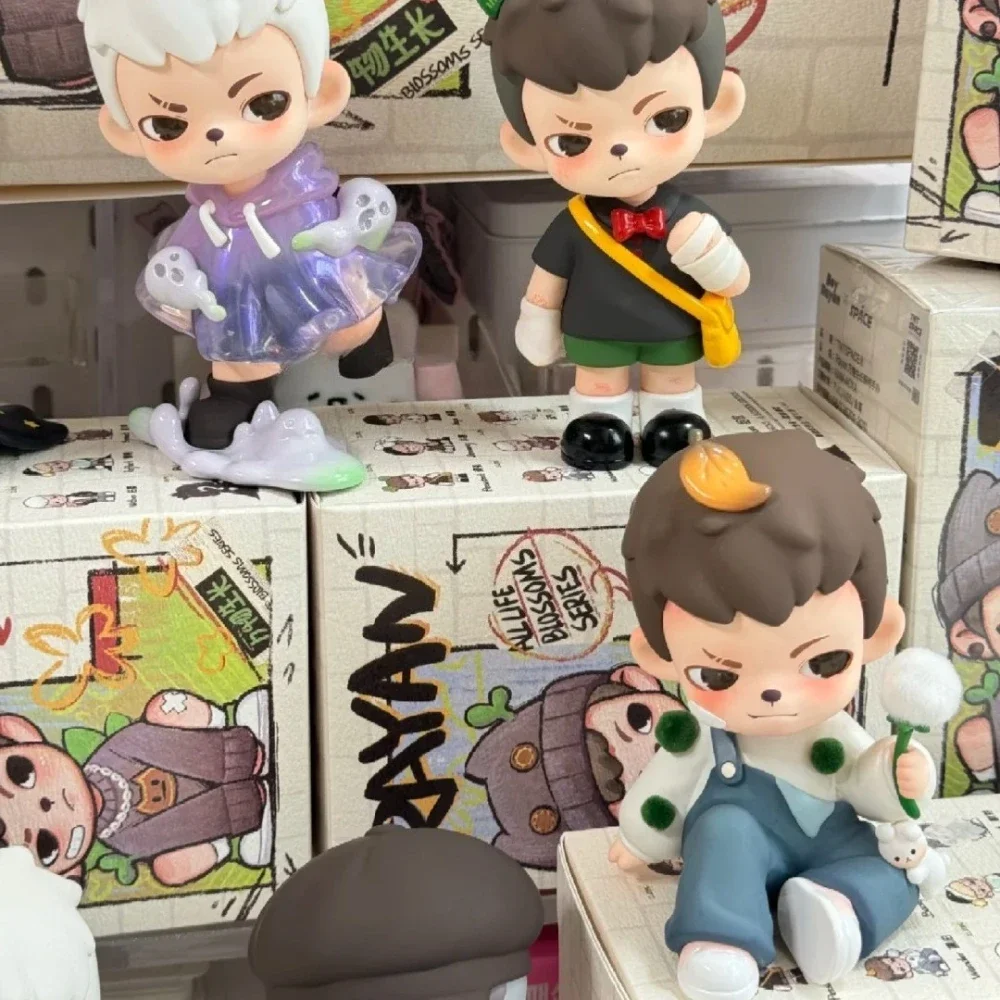 أصيلة Rayan V3 كل الحياة أزهار سلسلة صندوق أعمى جمع منضدية الديكور المد اللعب عمل الشكل الدمى هدايا غامضة #4