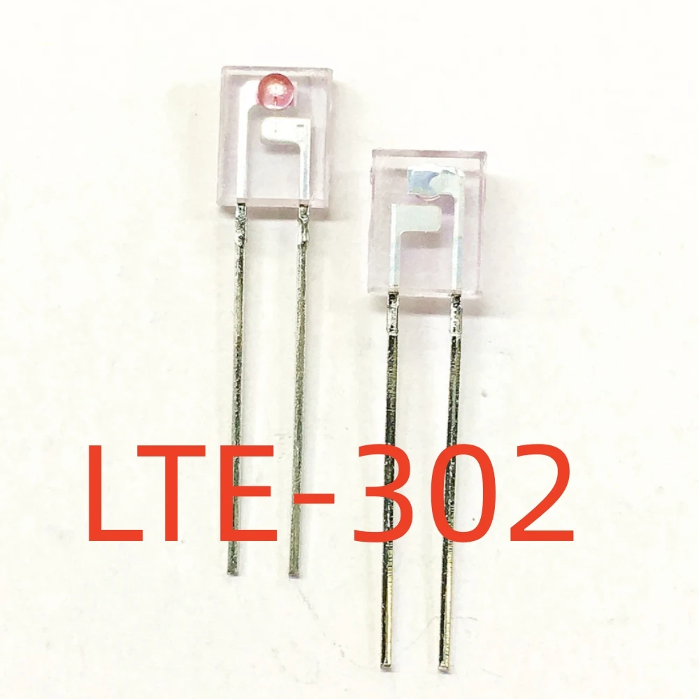 100 200 pcs LTE-302 LTR-301 L=4.4mm side infrared emitting diode wavelength 940nm mouse emitting tube DIP-2