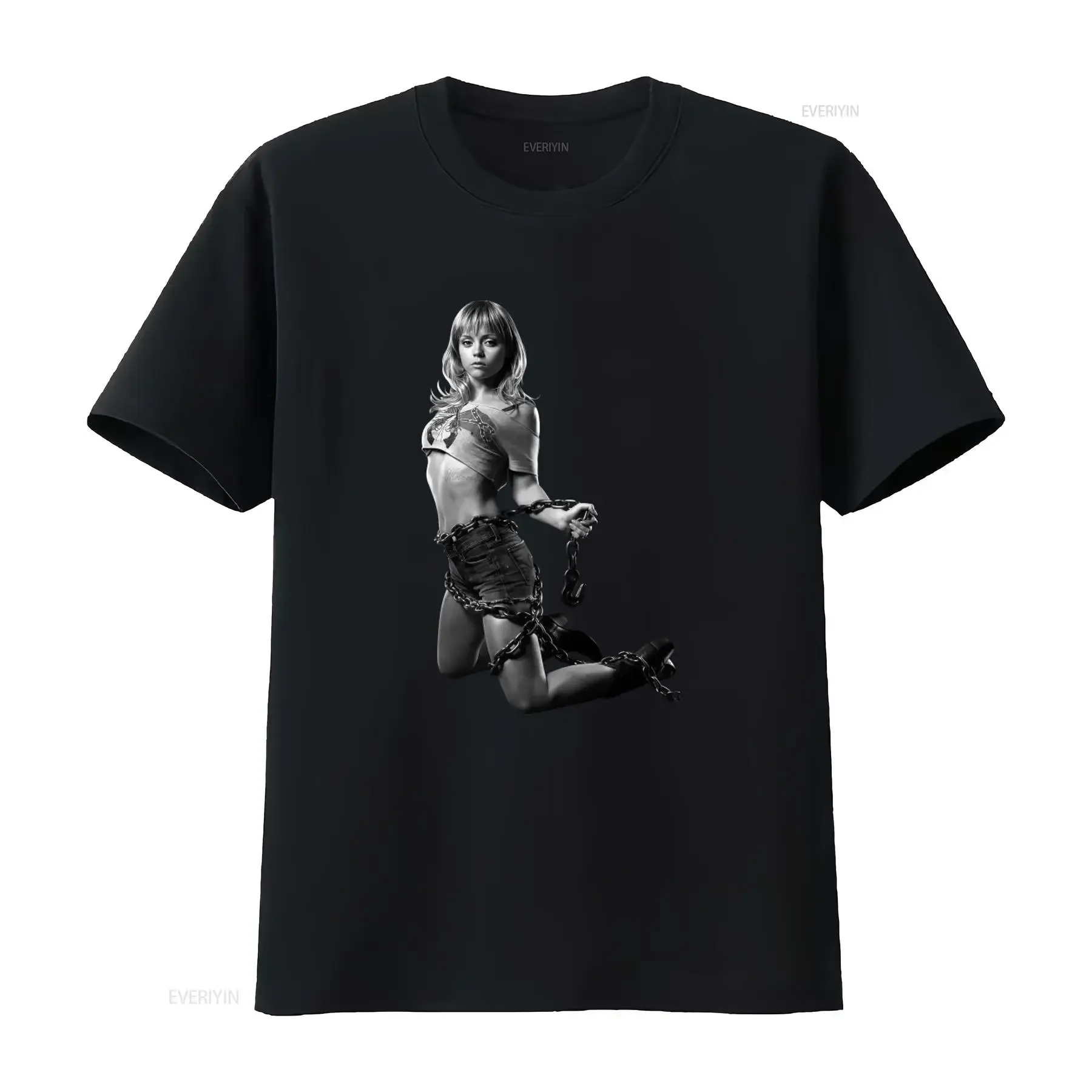 Black Snake Moan Christina Ricci Exploitation Movie Hand Screened Pre Shrunk 100 Cotton T Shirt vintage Washed Casual
