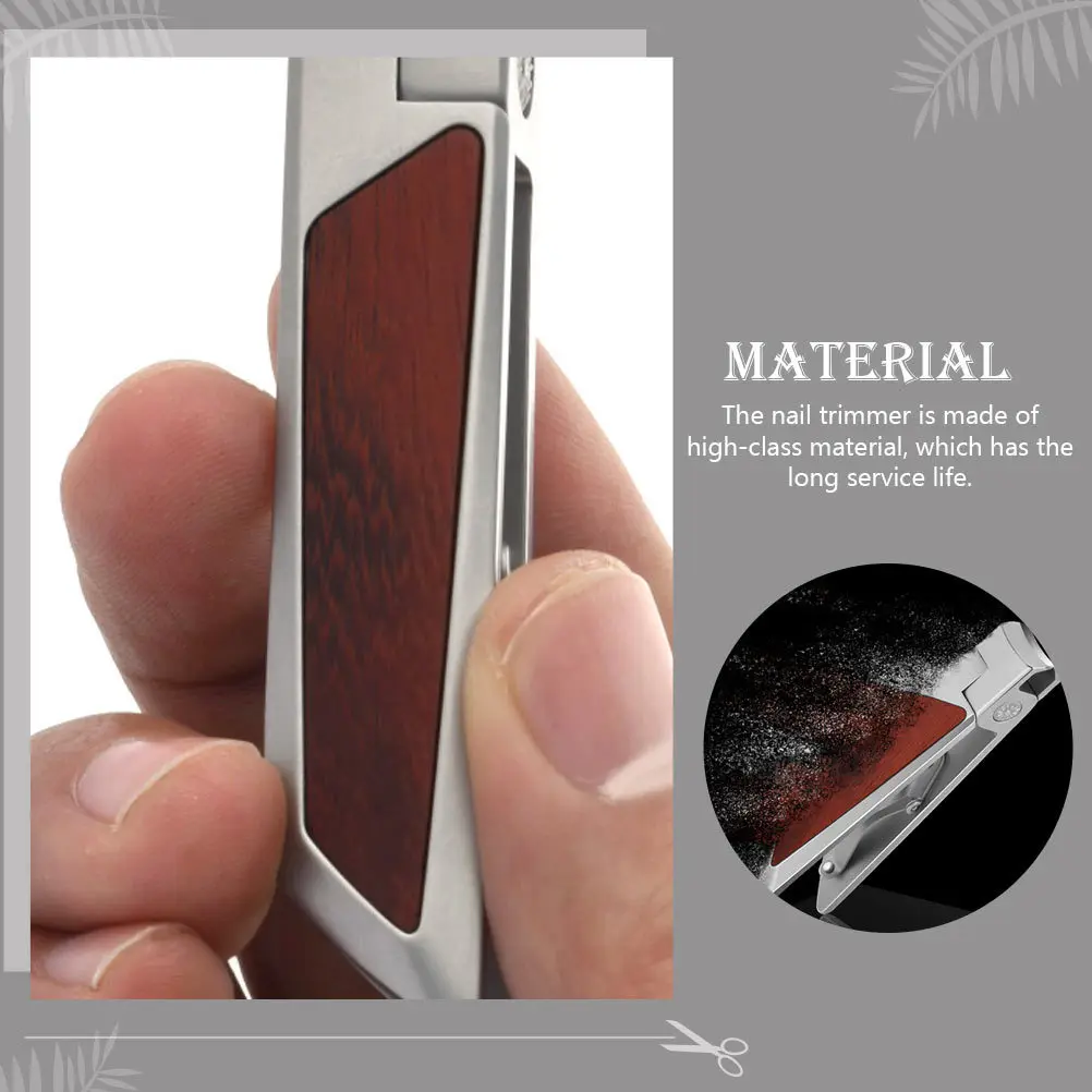 

Strong Durable Nail Clippers Fine Craftsmanship Easy to Use Manicure Supply Nail Clippers Fingernail Trimmer Manicure Tool