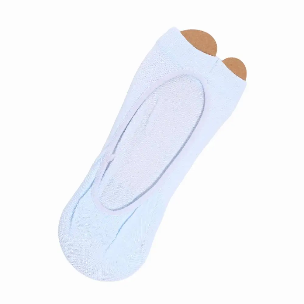 

Comfortable Simple Candy Color Yoga Split Toe Socks Mesh Two-finger Socks Cotton Hosiery Women Toe Socks Fish Mouth Socks