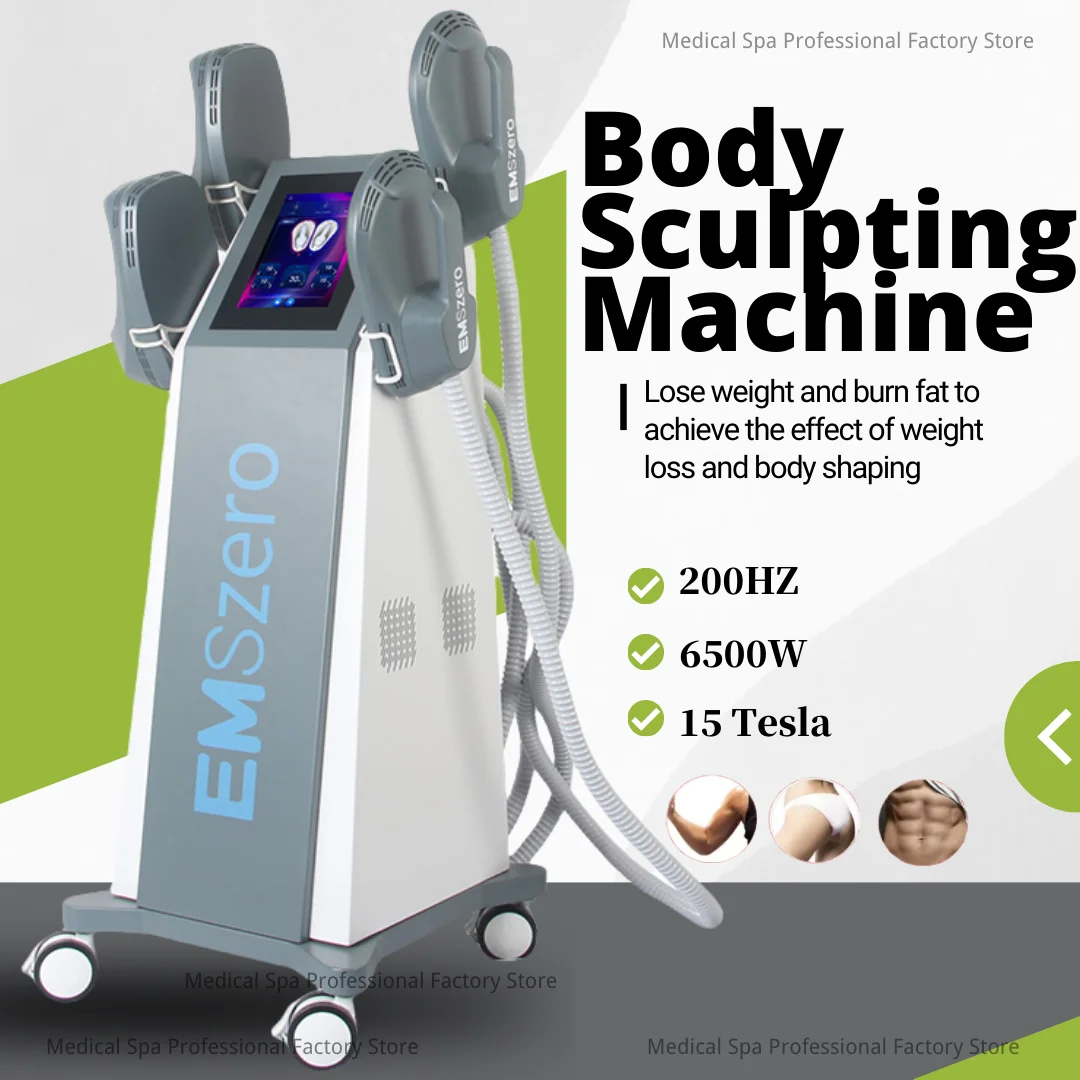 

2025 Professional Emsone Neo RF Body Slim Machine Build Muscle Fat Burning EMS Equipment EMSzero Neo New Upgrade Nova Machine