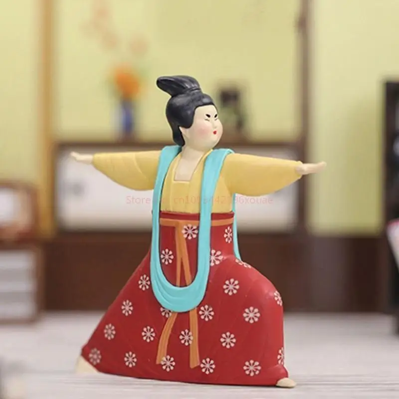 

Ladies Tang Dynasty Doll Blind Box Mini Handmade New Doll Yoga Decorations Activated Collectible Toy for Trendy Consumers