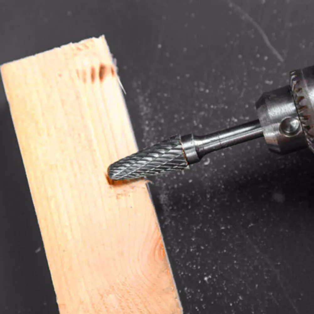 Nieuwe Tungsten Burr Bit Carving Bit Tungsten 10 stks Carbide Staal Carving Bit Snelle Levering Voor Rotary Tool Hoge Kwaliteit