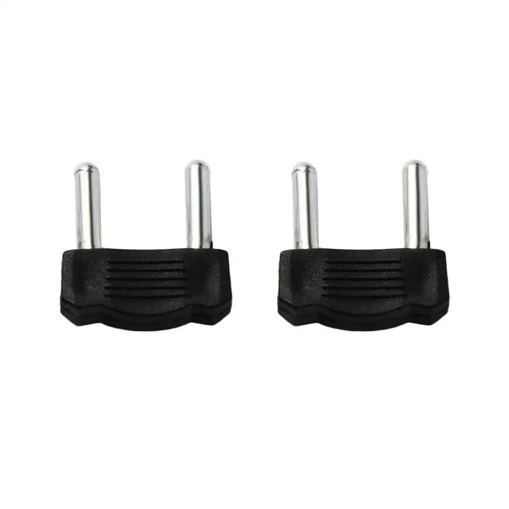 10Pcs High Quality Black Short-circuit Plug 14mm Pitch 3mm Needle RCA Plug Metal Pitch Connector Audio Video