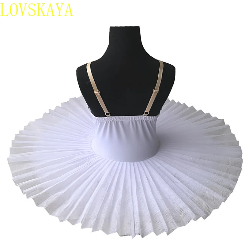 Professional Ballet Tutu Dress Girl Dance Costume Child Performance Ballerinas Pancake Tutu Kids Child Carnival Jazz Dance Dress