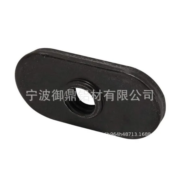 

25Pcs Sliding T-Nuts Metal Easy Install Flat T-Slot Nut Blocks for Woodworking Metalworking DIY Projects Fastener Hardware