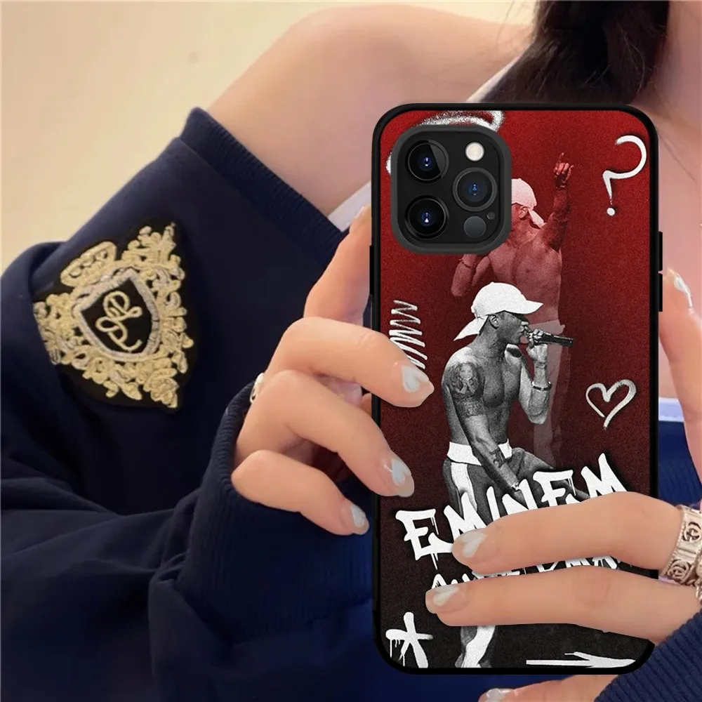 Rapper Eminem Hot Phone Case For IPhone 16 15 14 11 12 13 Mini Pro XS Max Cover 6 7 8 Plus X Funda Shell