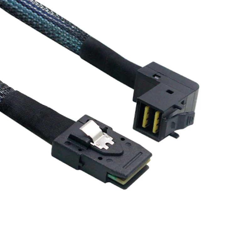 Disk Array MiNi SAS SFF-8087 8643 TO 4 * SATA Server Hard Disk Reverse Connection Cable