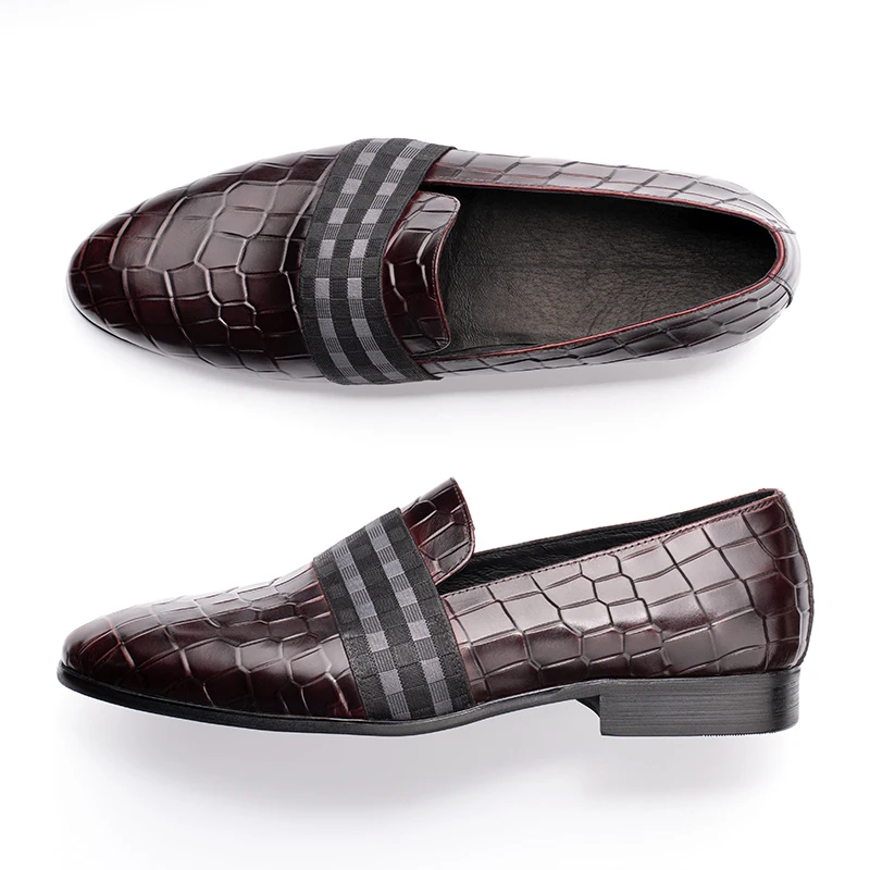 Premium Genuine Leather Men's Loafers | Luxury Handcrafted Slip-On Casual Shoes for Men | High-Quality Men's Leather Shoes