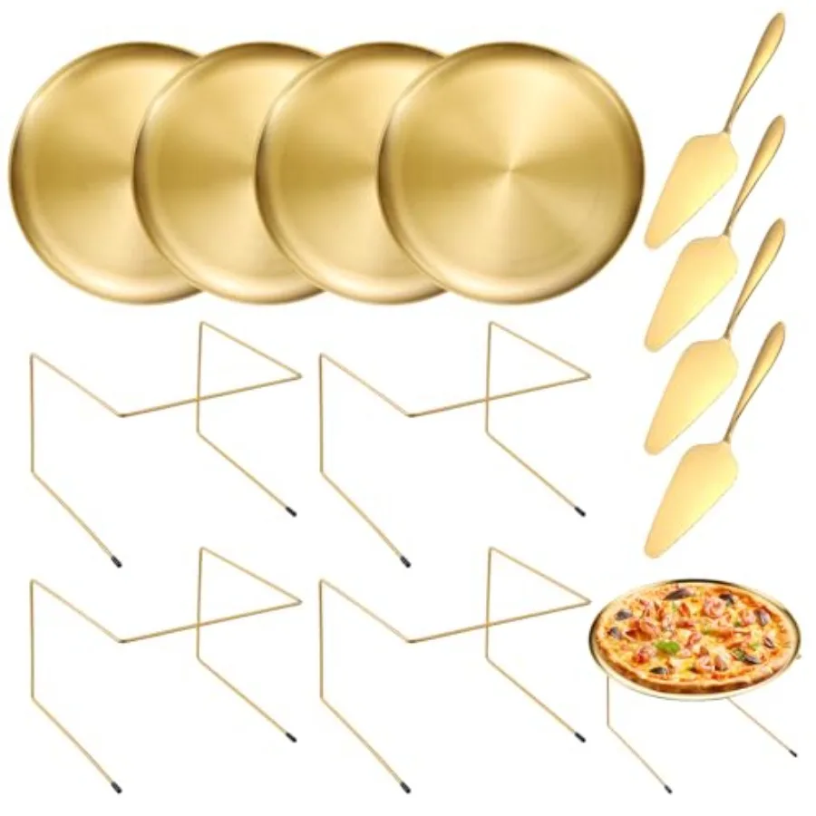 12 Pcs Pizza Pan Ri…