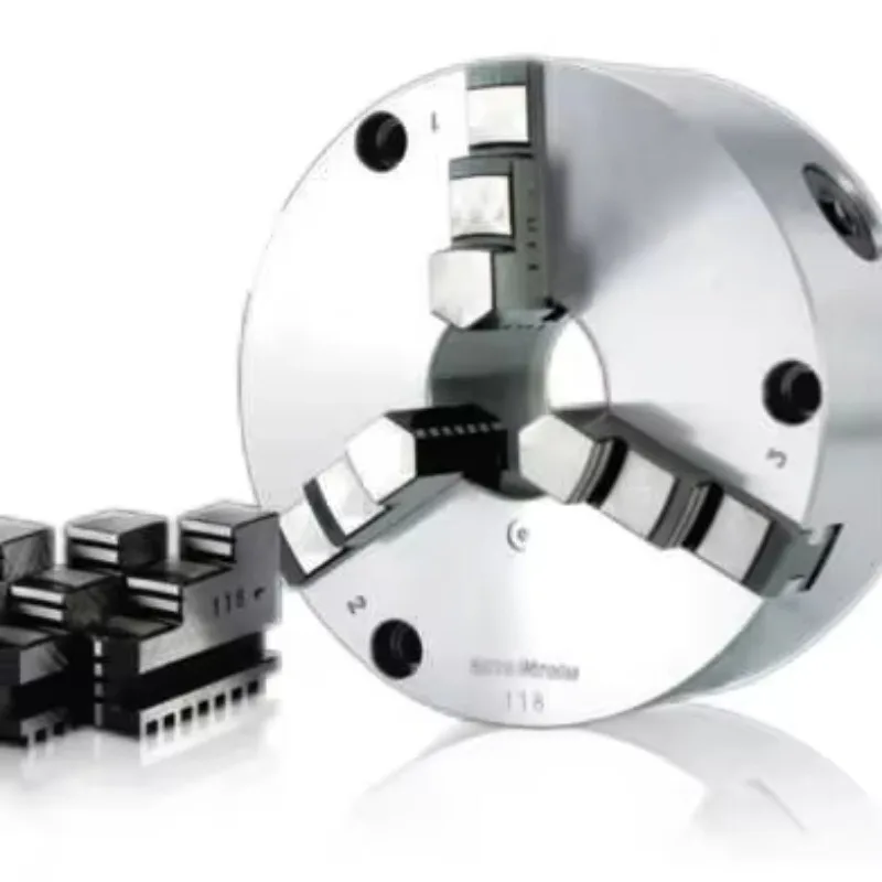 3-jaw Scroll Chuck Plain Back Solid Jaws  (front and Back Mounted)  SC-3 SC-4 SC-5 SC-6 SC-12