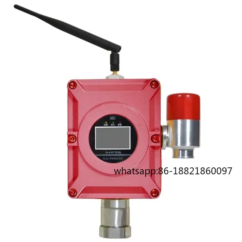 

No installation of magnetic wireless gas leak detector