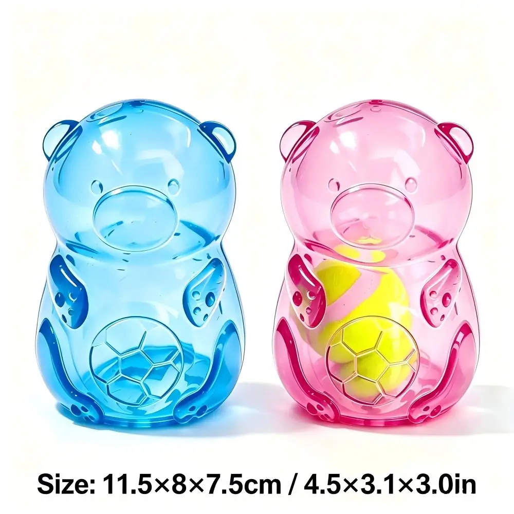 Bear-Shaped Sound-Making Pet Toy Fun Noise Attracts Dog Attention TPR Material Press-to-Sound Hide-and-Seek Durable Chew Toy Sui