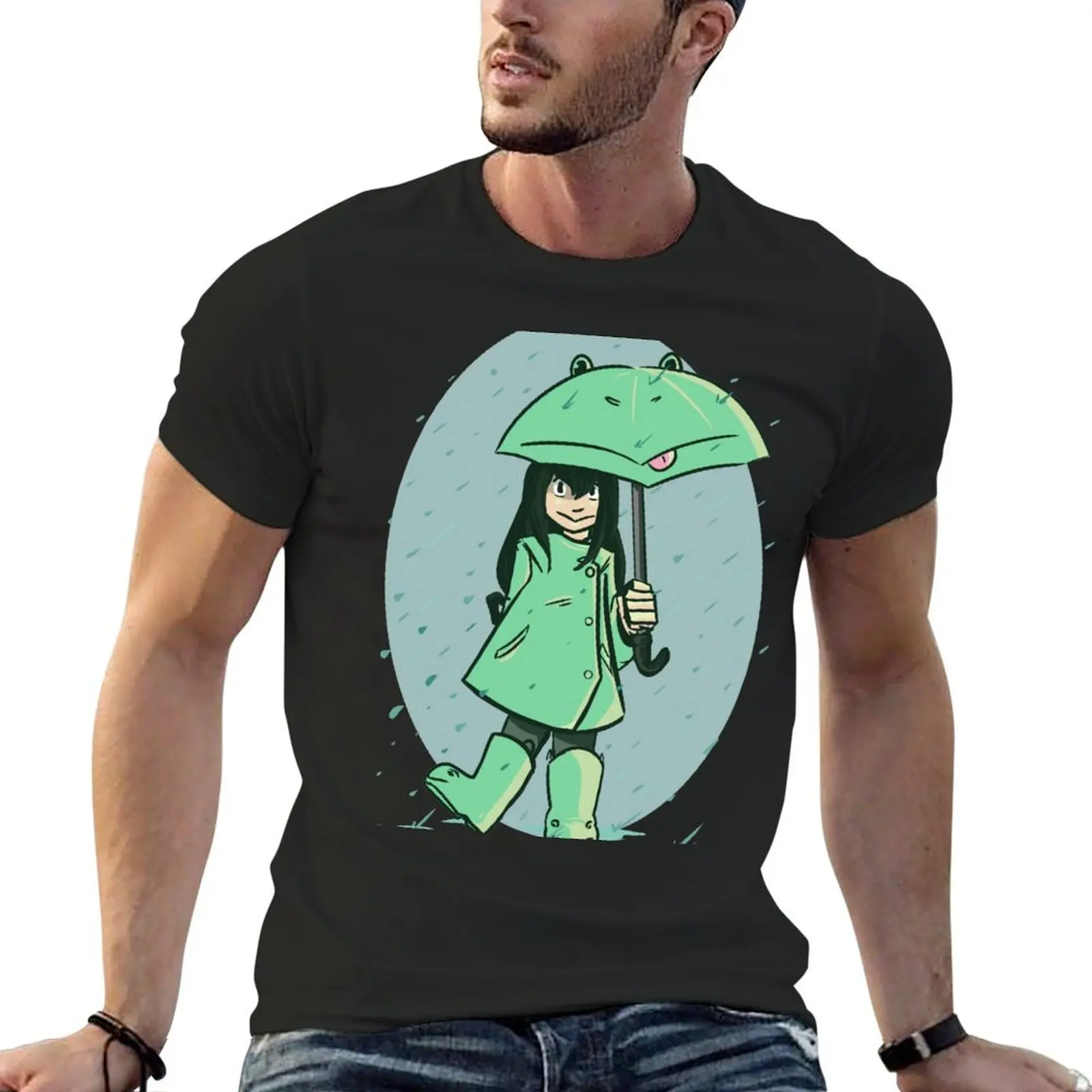 rainy season hero froppy T-Shirt street wear graphic t shirts new gifts and t-shirts cute tops mens t shirts top quality