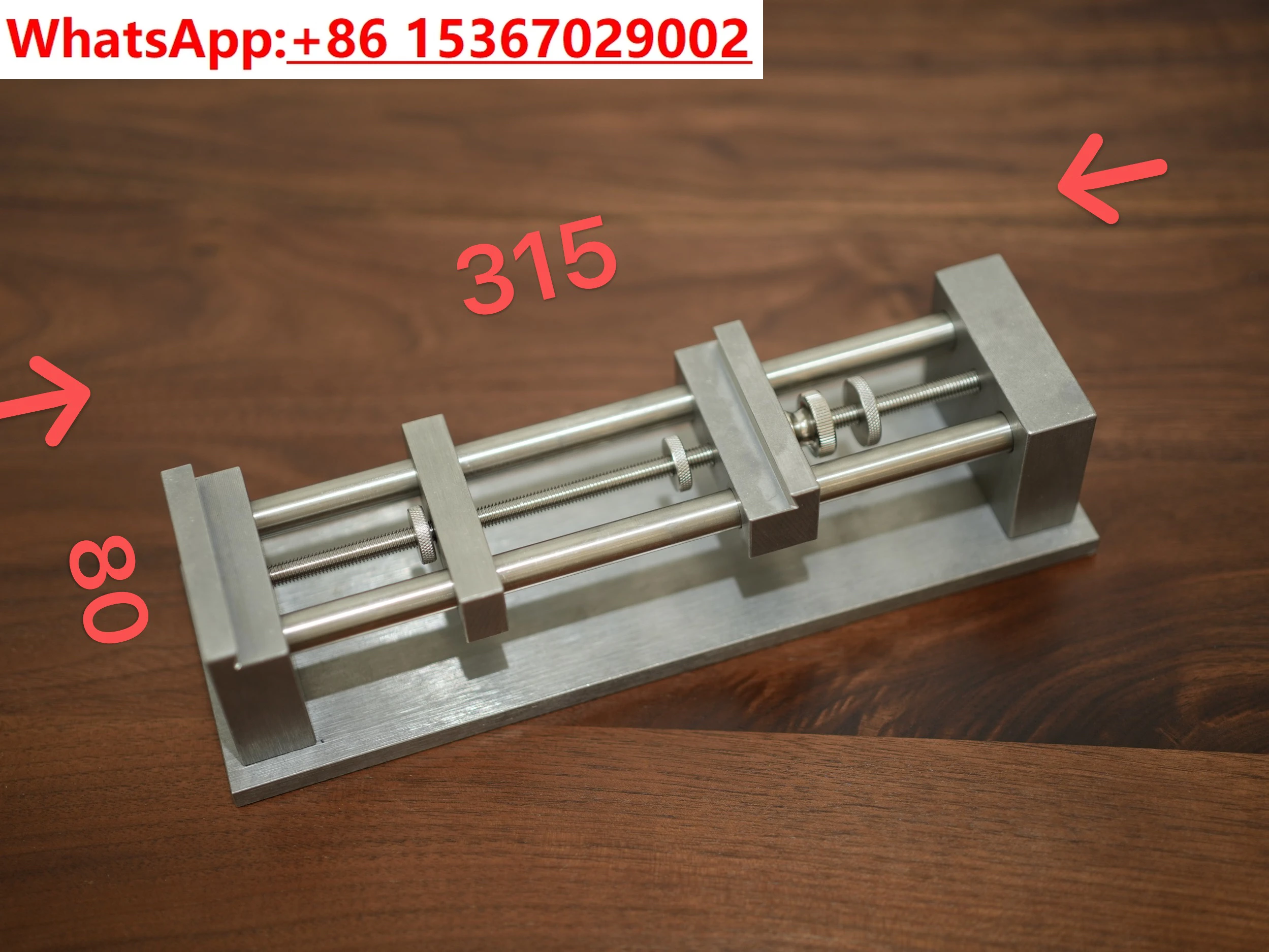 Passed down whetstone holder, knife friend 304 stainless steel knife holder, unique dovetail jaw, firmly clamped