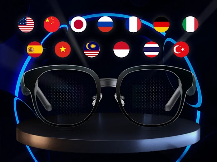 Meizu MYVU AR Smart Glasses 6 Translation AI Assistant Navigation Cycling Support Applewatch For Huawei Xiaomi Android 43g Light