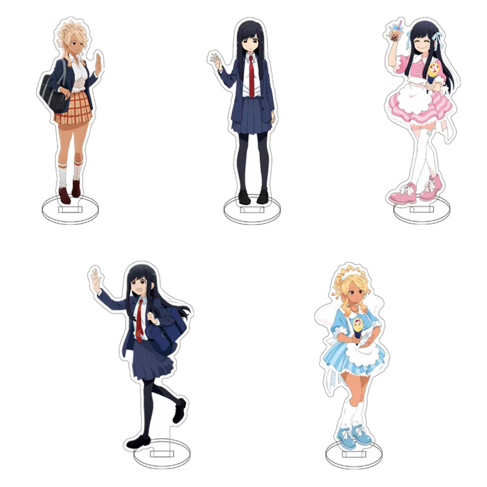 

15CM 8PCS Anime See You Tomorrow at the Food Court Acrylic Stand Character Figure Collectible Goods Gift for Fans