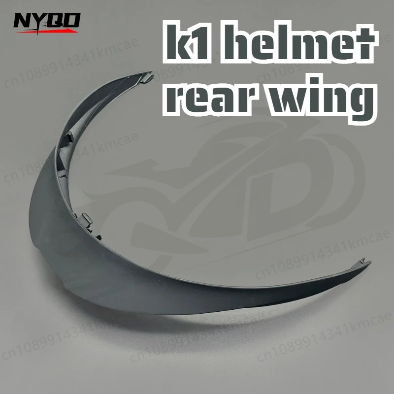 For AGV K1 Helmet Spoiler Motorcycle Helmet Rear Tail Wing Aerodynamic Decoration Replacement Helmet Accessories Multiple Colors