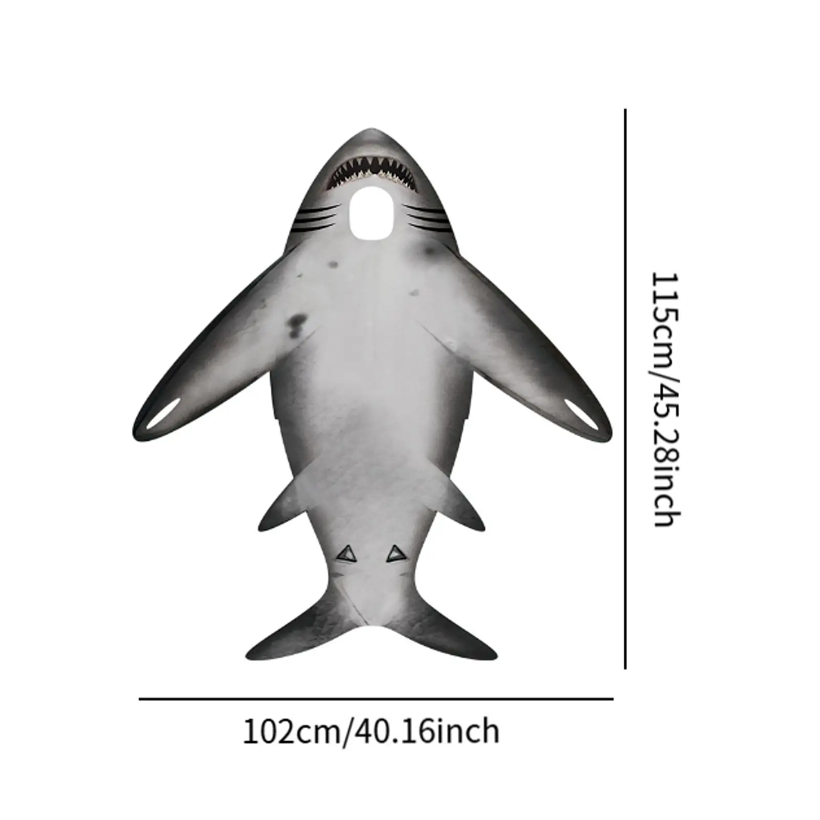 Costume Cosplay en forme de requin, nouveauté, vêtements fantaisie pour vacances d'anniversaire