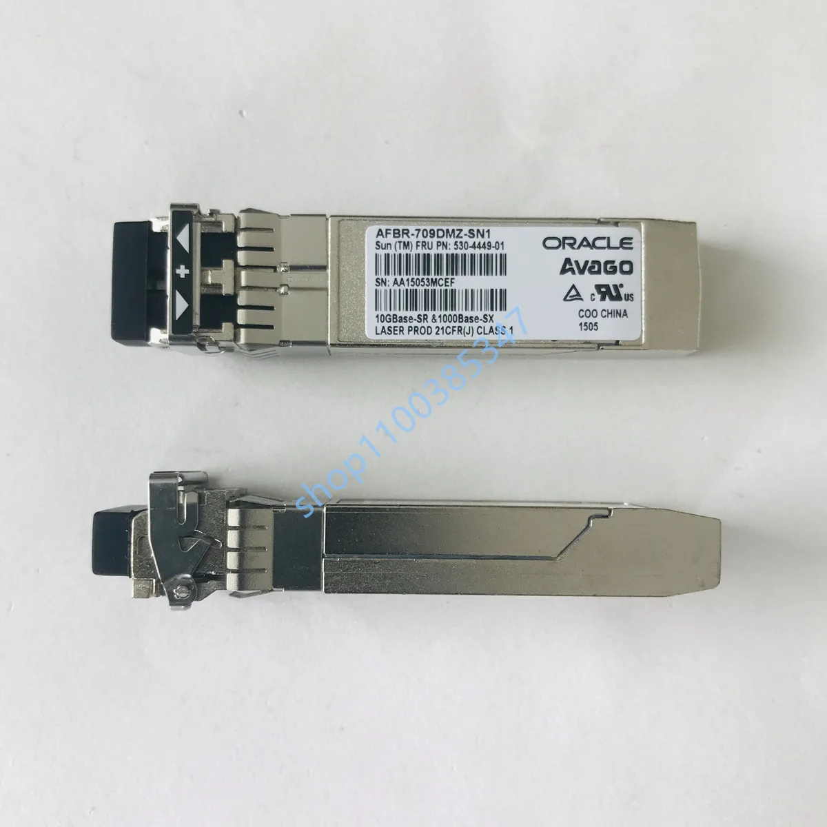 

Оптический волоконный модуль sfp/AFBR-709DMZ-SN1/530-4449-01/10GB LC-LC 850NM SFP +