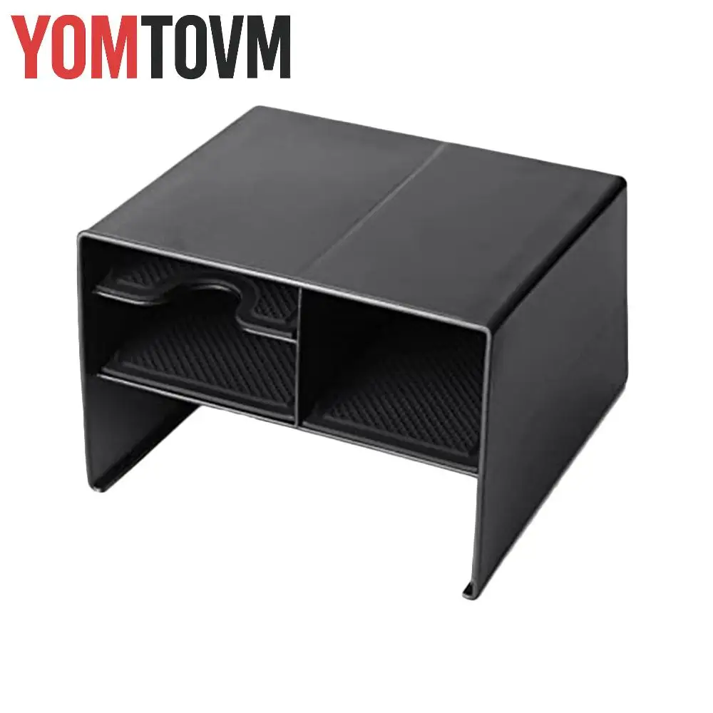 

Подходит для Toyota Corolla Cross 2022, ABS + ПВХ, черный ящик для хранения центральной консоли, ящик для хранения центральной консоли