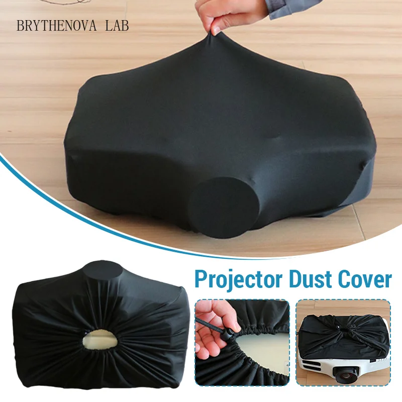 Elastic Dust-Proof Projector Cover for Ceiling Office Indoor Home Outdoor Video Projector Household Protector