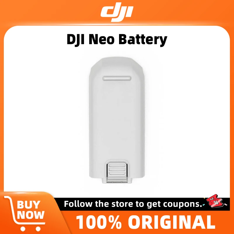Batterie de vol intelligente DJI Neo, capacité : 1435 mAh, temps de vol de 18 minutes, batterie d'origine en stock
