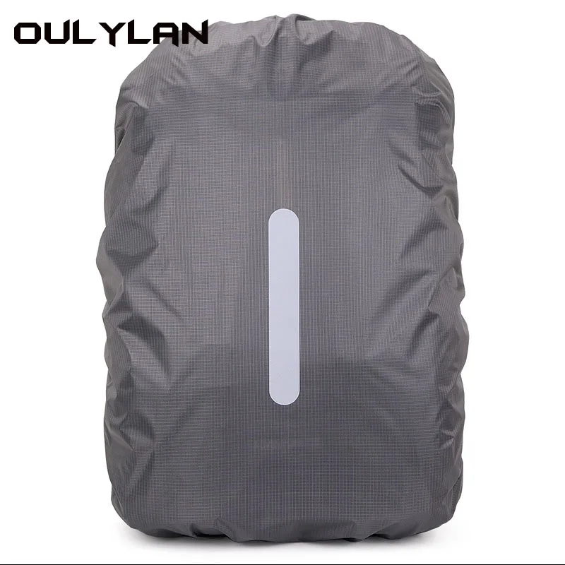 

Hiking Climbing Dustproof Rucksack Camping Bag Cap 20-80L Outdoor Waterproof Cover Night Reflective Strip Backpack Rain Cover