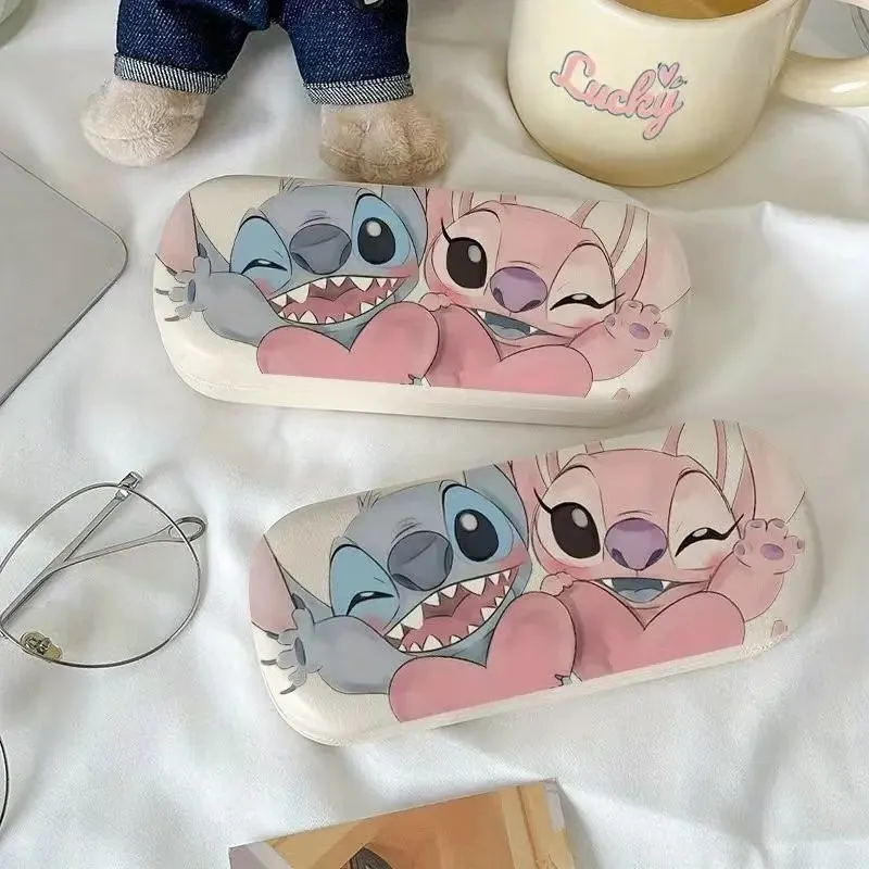 

Stitch Eyeglass Case, Simple Eyeglass Case for Students, Portable Pattern Cute Eyeglass Storage Box, Gift for Men and Women