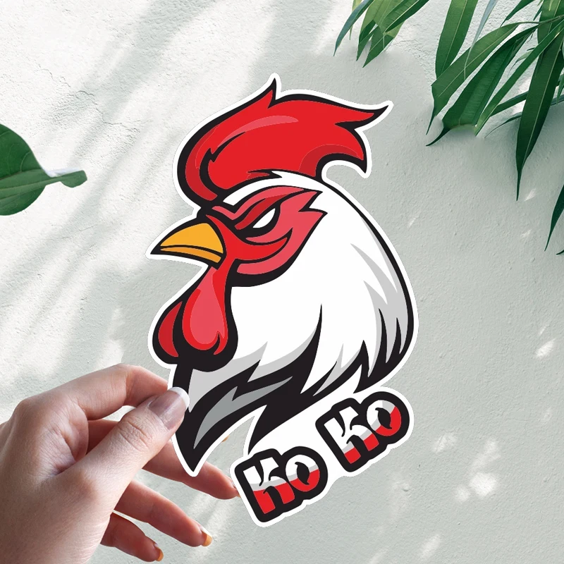 

Наклейка На Авто Ко-ко Interesting Chicken Rooster Car Stickers Motorcycle Vinyl Decal Waterproof Auto Accessories #S90078